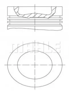 Поршень Knecht 028PI00116001 Купить в Украине