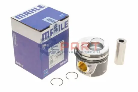 Поршень VW LT 2.5TDI (81.01mm/STD) (3-4-5 циліндр) (прямий шатун) - MAHLE 030 59 00 Knecht 0305900 Купити в Україні