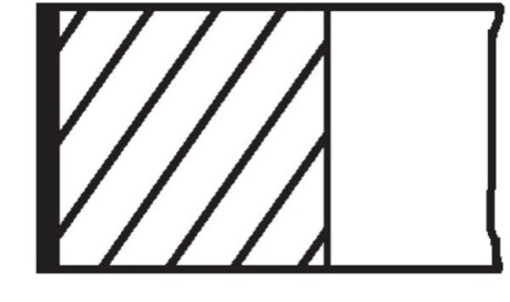 Кільця 2.5D (63kw) 92mm STD 94- Jumper/Boxer KNECHT 04009N0