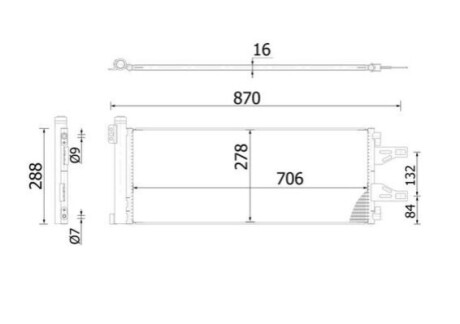 Радіатор кондиціонера Jumper/Ducato/Boxer 2.2/3.0HDi/2.3D 06- KNECHT AC 368 000S