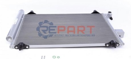Радиатор кондиционера Citroen C5 II/III/C6/Peugeot 407 1.6-3.0D 02- - MAHLE / KNECHT AC585001S (фото 1)