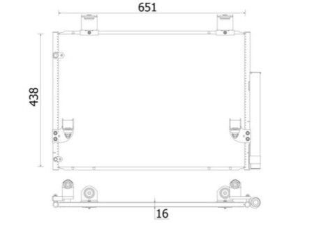 Автозапчасть MAHLE / KNECHT AC929000S (фото 1)