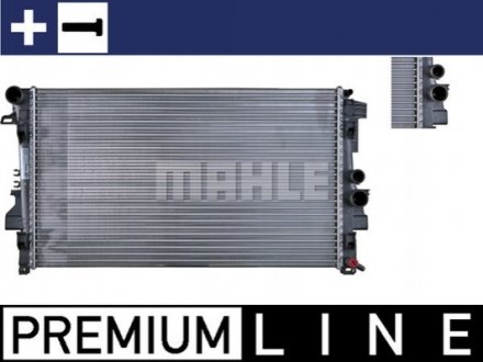 Радіатор охолодження - MAHLE MAHLE / KNECHT CR608000P