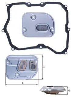 Фильтр АКПП Audi Q3/ VW CC/ Passat/ Tiguan 2.0 TFSI 11- Knecht HX236D