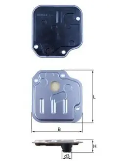 Гідравлічний фільтр коробки передач HYUNDAI ACCENT III, ACCENT IV, ELANTRA IV, I10 I, I10 II, I10 III, I20 ACTIVE, I20 I, I20 II, I30, IX20, SOLARIS KIA CEE'D, CERATO I 1.0-2.0LPG 03.04 Knecht HX244