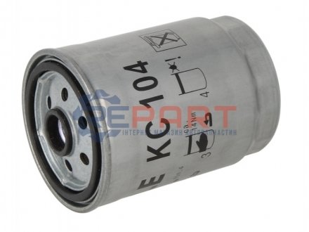 Фильтр топливный - KNECHT KC 104 (8683092, 31261190, 31261191) MAHLE / KNECHT KC104