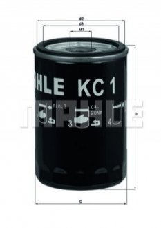 Фильтр топлива MAHLE / KNECHT KC1 (фото 1)