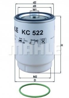 Фильтр топлива MAHLE / KNECHT KC522D (фото 1)