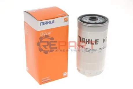 Паливний фільтр VOLVO 850, S70, S80 I, V70 I, V70 II AUDI 100 C3, 100 C4, 80 B3, 80 B4, 90 B3, A4 B5, A6 C4, A6 C5, CABRIOLET B3 GAZ GAZELLE NEXT RENAULT TRAFIC VW BORA I 1.6D-2.8D 12.82 Knecht KC69 Купити в Україні