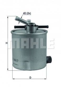 Автозапчасть MAHLE / KNECHT KL44027