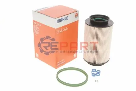 Паливний фільтр AUDI A3 SEAT ALTEA, ALTEA XL, LEON, TOLEDO III SKODA OCTAVIA II VW AMAROK, CADDY III, GOLF PLUS V, GOLF V, JETTA III, JETTA IV, PHAETON, TOURAN 1.9D/2.0D/3.0D 02.03 Knecht KX178D Купити в Україні