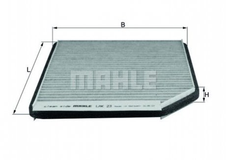 Фільтр MAHLE / KNECHT LAK23