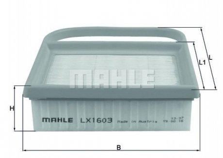 Автозапчасть MAHLE / KNECHT LX1603