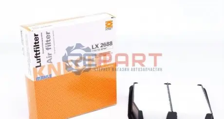 Фото Фільтр повітряний Honda Accord VIII 2.4i 08-15 KNECHT (LX2688) зображення 1