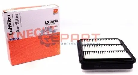 Фото 1 — Фільтр повітряний Mitsubishi L200 2.5DI-D 06- (з поролоном) KNECHT (LX2834) Фото Фільтр повітряний Mitsubishi L200 2.5DI-D 06- (з поролоном) KNECHT (LX2834) зображення 1