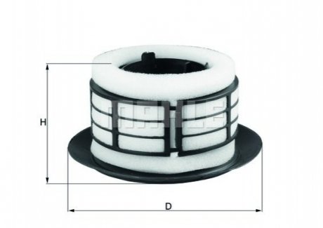 Фильтр воздушный KNECHT LX292