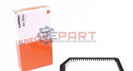 Фото Фільтр повітряний Hyundai I30/ Kia Cee D 1.6CRDI 12- KNECHT (LX3538) зображення 1