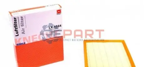 Фільтр повітряний (фільтруючий елемент) AUDI A1 SEAT IBIZA IV SC, TOLEDO IV SKODA RAPID VW POLO V 1.6D/1.8 07.12-12.19 Knecht LX4244 Купити в Україні
