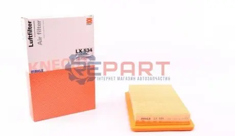 Фільтр повітряний Mazda 323 1.3-1.8 94-04 KNECHT LX534 Купити в Україні