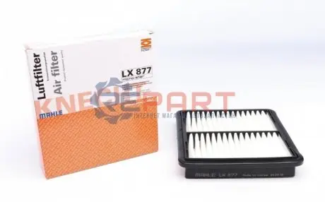 Фото Фільтр повітряний Daewoo Matiz 98- KNECHT (LX877) зображення 1