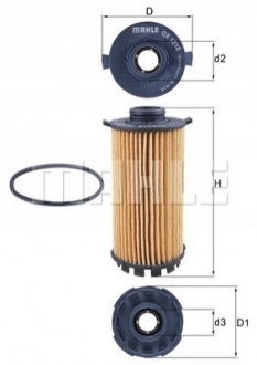 Автозапчасть KNECHT OX1218D