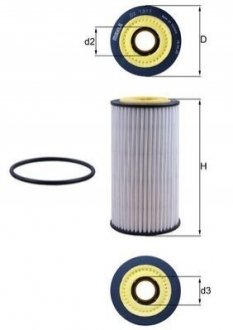 Oil Filter MAHLE / KNECHT OX1311D