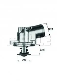 Термостат системи охолодження - KNECHT TI 21 87 (00A121113, 11120000815, 11120000915) Knecht TI2187 Купити в Україні