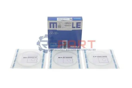 Кільця поршневі MB Sprinter 2.9TDI (89.00mm/STD) (2.5-2-3) MAHLE 001 01 N0 Купити в Україні