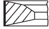 Кольца поршневі MB E-class (W212/W213)/M-class (W164/W166) OM642 3.0D (83.00mm/STD) (2-2-2) Mahle (001 RS 11119 0N0) изображение 2