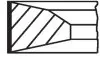Кольца поршневые MB E-class (W212/W213)/M-class (W164/W166) OM642 3.0D (83.00mm/+0.25) (2-2-2) Mahle (001 RS 11119 0N1) изображение 1