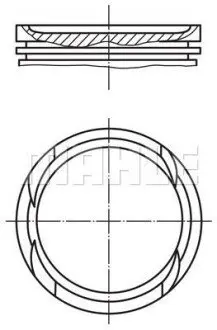 Поршень Mahle 0097000