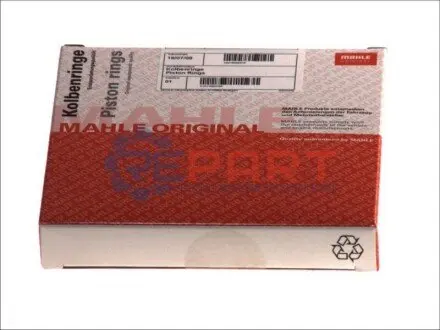 Кільця поршневі Opel Astra F/G 1.6i 91-00 (79.50mm/+0.5) (1.2-1.5-3) MAHLE 011 08 N1 Купити в Україні
