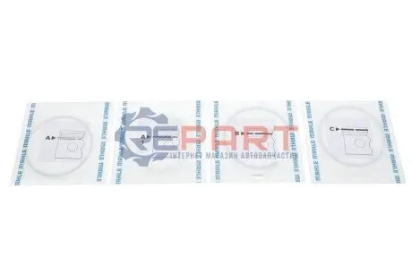 Кільця поршневі Opel Astra/Vectra 2.0i 88-00 (87.00mm/+1.0) (1.5-1.5-3) MAHLE 011 58 N2 Купити в Україні