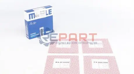 Кільця поршневі Opel Combo 1.4i 04- (73.9mm/+0.5) (1.2-1.2-2) MAHLE 012 18 N3 Купити в Україні