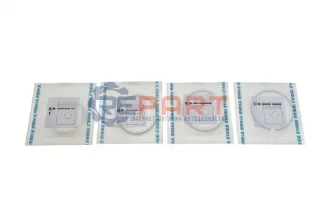 Кільця поршневі Ford Escort/Orion 1.4i 86-95 (77.22mm/STD) (1.6-2.0-4.0) Mahle 013 17 N0 Купити в Україні