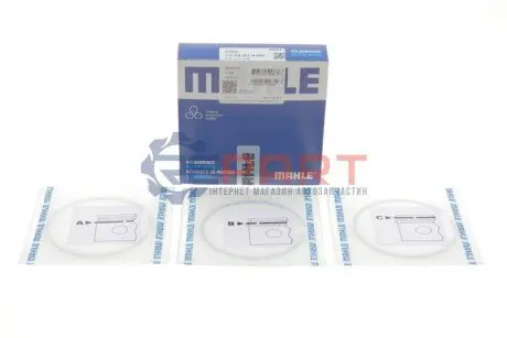 Кільця поршневі Ford Transit 2.2TDCi 06- (86.00mm/STD) (2-2-2) MAHLE 013 RS 00114 0N0 Купити в Україні