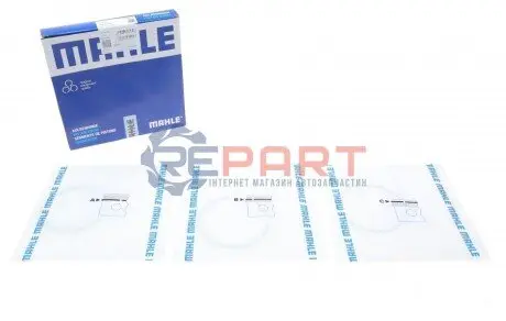 Кільця поршневі Ford Sierra/Transit 2.0i 85-92 (90.83mm/STD) (1.6-2.0-4.0) Mahle 014 22 N0 Купити в Україні