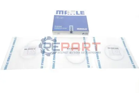 Кільця поршневі Ford Sierra/Transit 2.0i 85-92 (91.33mm/+0.5) (1.6-2.0-4.0) MAHLE 014 22 N1 Купити в Україні