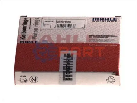 Кільця поршневі Renault Megane 1.4/1.6 16V 96- (79.50mm/STD) (1.2-1.5-2.5) MAHLE 022 15 N0 Купити в Україні