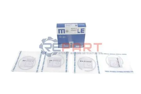 Кільця поршневі Seat Ibiza V/Skoda Octavia/VW Caddy/Golf 1.4 00- (76.50mm/STD) (1.2-1.2-2) MAHLE 028 22 N0 Купити в Україні