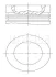 Поршень VW Caddy III/IV 2.0 TDI 10-20 (81.51mm/+0.5) Mahle (028 PI 00116 002) зображення 2