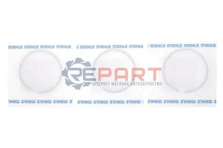 Кільця поршневі VW LT 28-55 2.4TD (77.51mm/+1.0) (1.75-2-3) MAHLE 029 54 N2 Купити в Україні