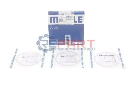 Кільця поршневі VW T5 2.0i 03-15 (82.51mm/STD) (1.2-1.5-2) MAHLE 030 31 N0 Купити в Україні