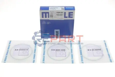 Кільця поршневі VW Caddy 2.0SDI/TDI (81.01mm/STD) (1.75-2-3) MAHLE 030 90 N0 Купити в Україні