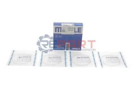 Кільця поршневі VW Golf/Passat/Bora 1.6i (74kW) 98-05 (81.51mm/+0.50) (1.2-1.5-2) MAHLE 033 01 N2 Купити в Україні