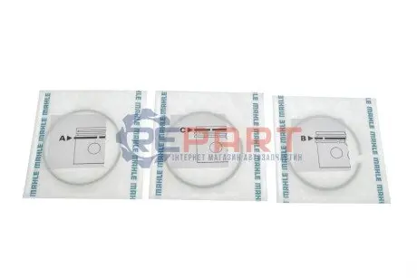 Кільця поршневі VW Passat 1.8 96-05 (81.51mm/+0.5) (1.5-1.75-2) MAHLE 033 16 N2 Купити в Україні