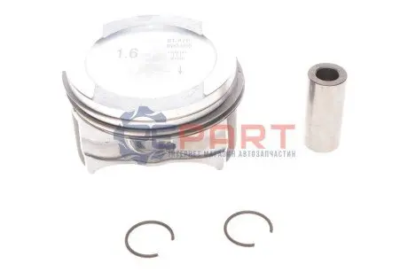 Поршень Audi A3/A4/VW Passat/Caddy 1.6i 94- (81.51mm/+0.5) MAHLE 0332001 Купити в Україні