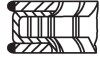 Кільця поршневі VAG 81,01 1,6-2,2 1,5x1,75x3 MAHLE 034 74 N3 (фото 3)