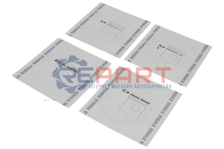 Фото Комплект поршневих кілець MAHLE (034 74 N3) зображення 1