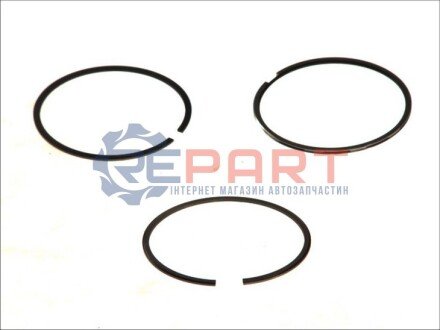 Кільця поршневі Audi 80/100/VW Passat/Golf 1.8-2.8 83-05 (81.00mm/STD) (1.5-1.75-3) MAHLE 034 75 N0 (фото 1)